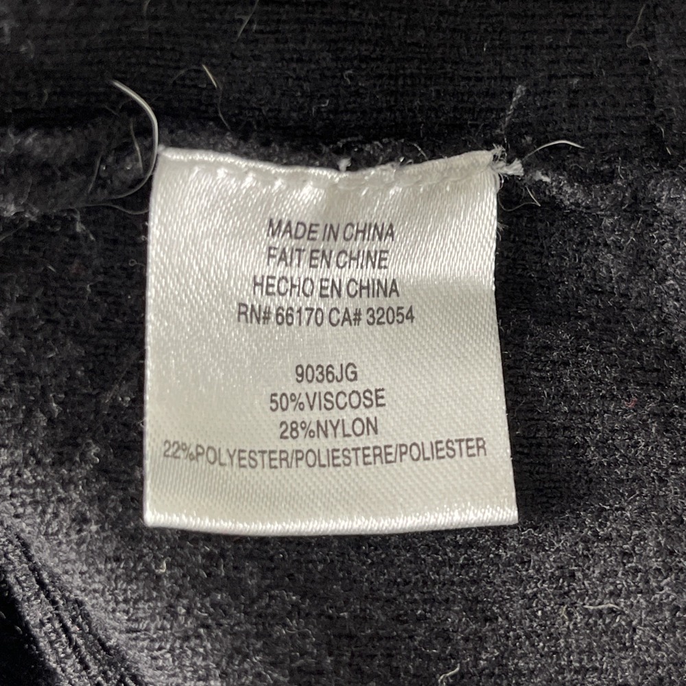 Maeve Anthropologie Hooded Bell Sleeve Sweater Womens S Black Oversized Cozy - Picture 7 of 7